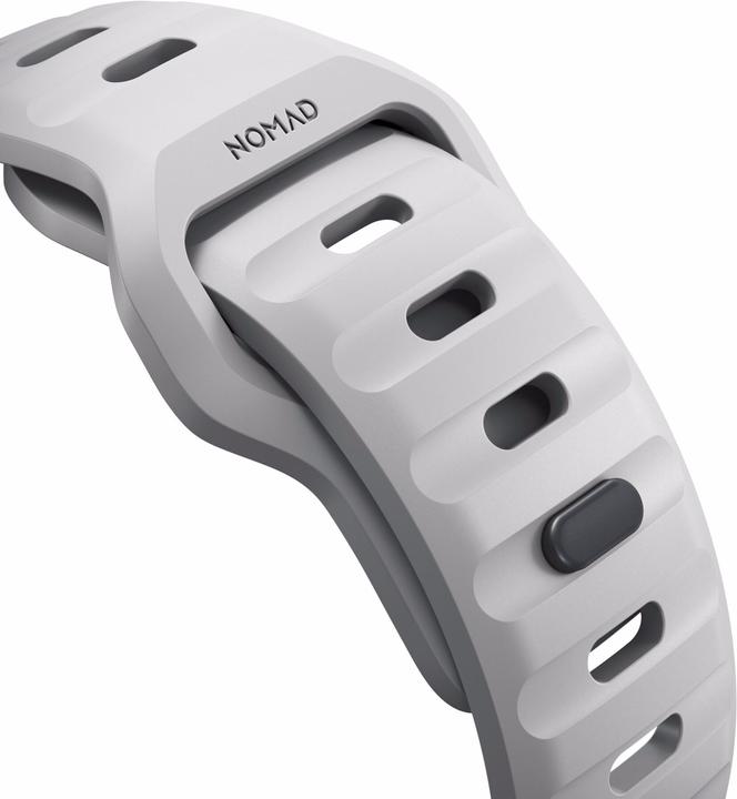 Actual product image Nomad Sport Strap V2 44mm/42mm Lunar Gray (44 mm, Plastic)