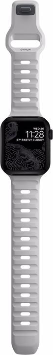 Actual product image Nomad Sport Strap V2 44mm/42mm Lunar Gray (44 mm, Plastic)