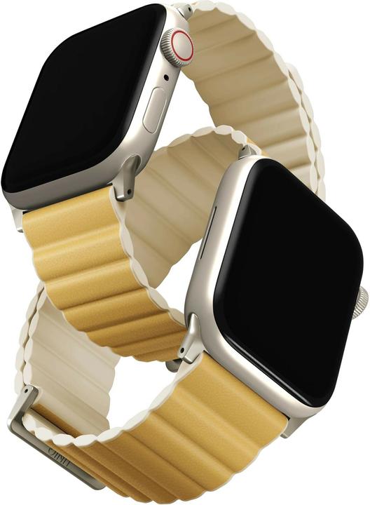 Immagine prodotto Uniq pasek Revix Premium Apple Watch Series 1/2/3/4/5/6/7/8/SE/SE2/Ultra 42/44/45/49mm Edition Rever (pelle ecologica, Silicio, In plastica)