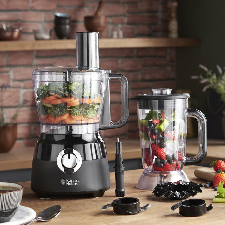 Immagine prodotto Russell Hobbs 24732-56 Robot da cucina nero opaco (1500 ml, 600 W)