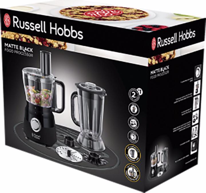 Immagine prodotto Russell Hobbs 24732-56 Robot da cucina nero opaco (1500 ml, 600 W)