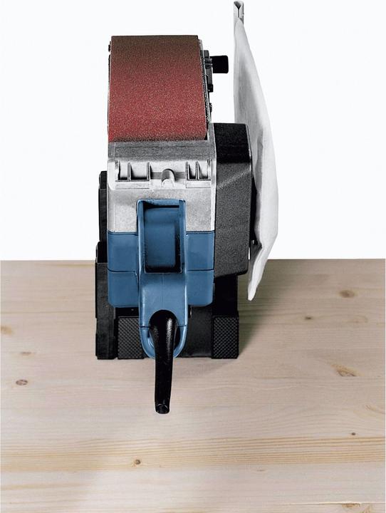 Actual product image Bosch Professional Belt sander GBS 75 AE, with case, fabric sanding belt, dust bag, graphite plate (Belt sanders, 750 W)