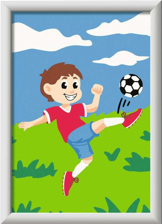Produktbild Ravensburger Malen nach Zahlen 23761 - Spass am Fussball - Kinder ab 7 Jahren