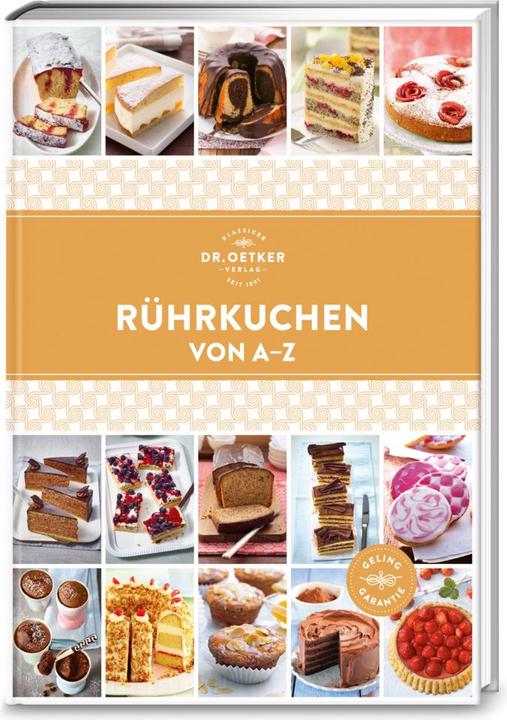 Image du produit Dr. Oetker Rührkuchen von A - Z (Allemand, Dr. Oetker, 2018)
