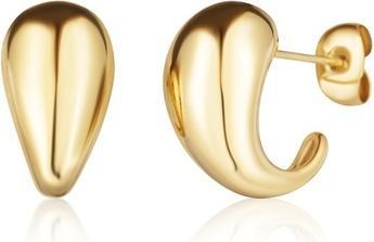 JVD - Stylish gold-plated earrings SSSE0155X20GO00 (Gold)