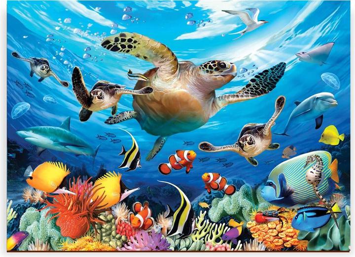 Produktbild WoodenCity Puzzle Holz L Ocean life (505 Teile)