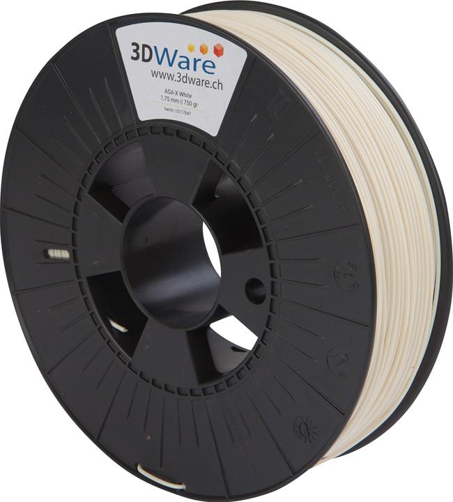 Produktbild Dutch Filaments Filament (ASA-X, 1.75 mm, 750 g, Weiss)