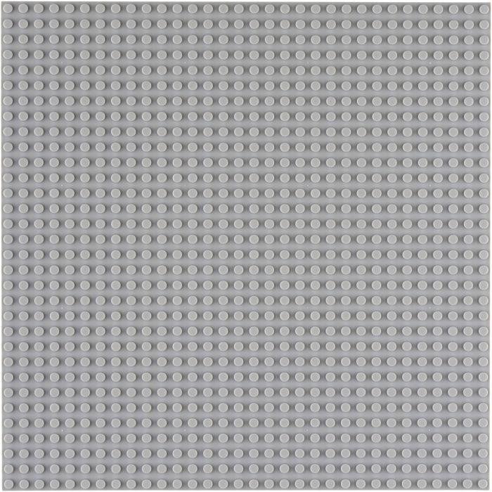 Produktbild Open Bricks Baseplate 32x32 light grey