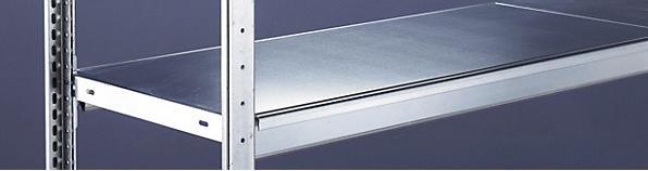Actual product image Schulte Lagertechnik Wide span rack, with steel shelf, height 2500 mm