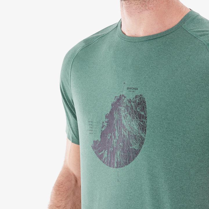 Image du produit Quechua T-shirt de randonnée homme manches courtes randonnée en montagne - MH500 (44)