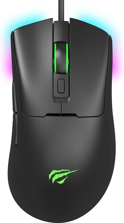 Produktbild Havit MS966 RGB wired gaming mouse (black)