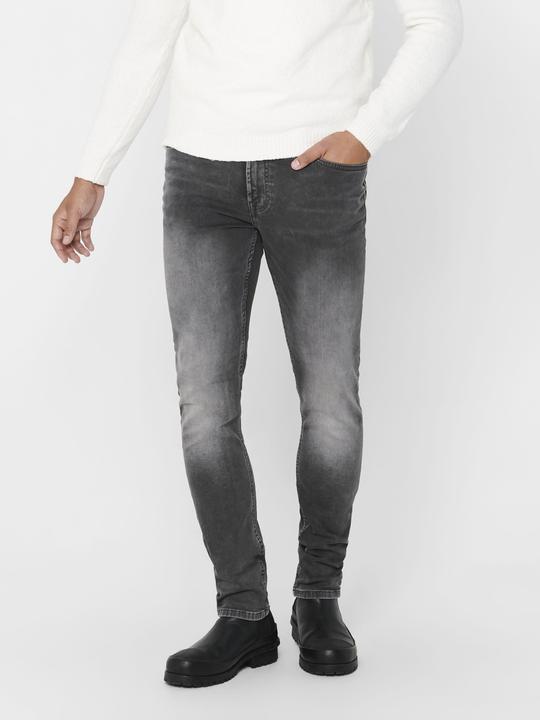 Image du produit Only & Sons ONSLoom Slim Zip Sweat Gris Slim Fit Jeans (34)