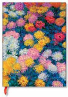 Actual product image Paperblanks Notebook PB Midi Monets Chrysant.dotted (120 x 180 mm, Dotted, Hardcover)