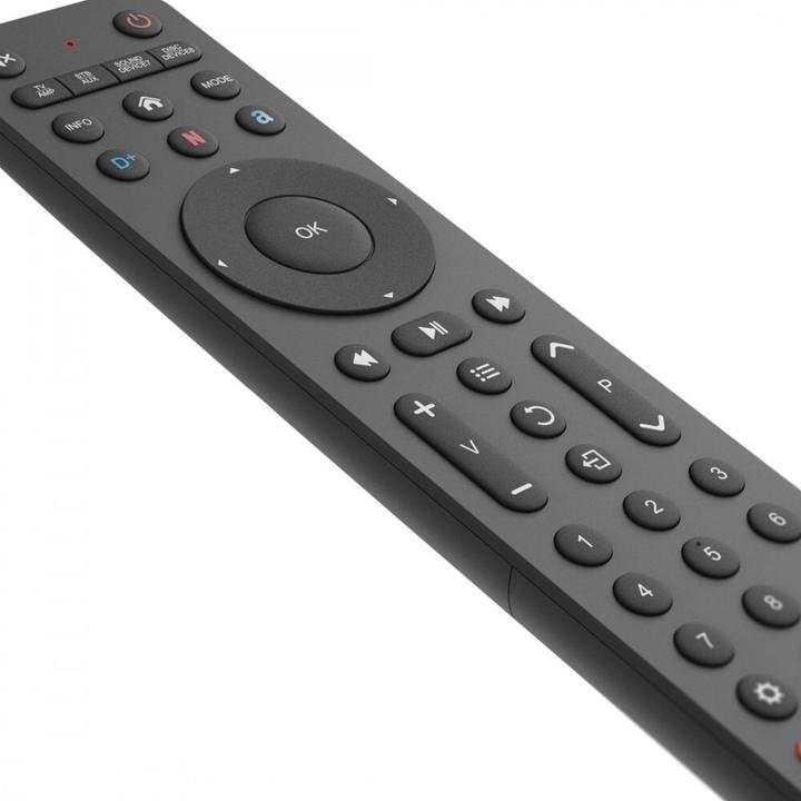 Produktbild Hama Universal-Fernbedienung TV, Infrarot, für 8 Geräte, lernfähig, App-Tasten (Universal Fernbedienung, Infrarot)