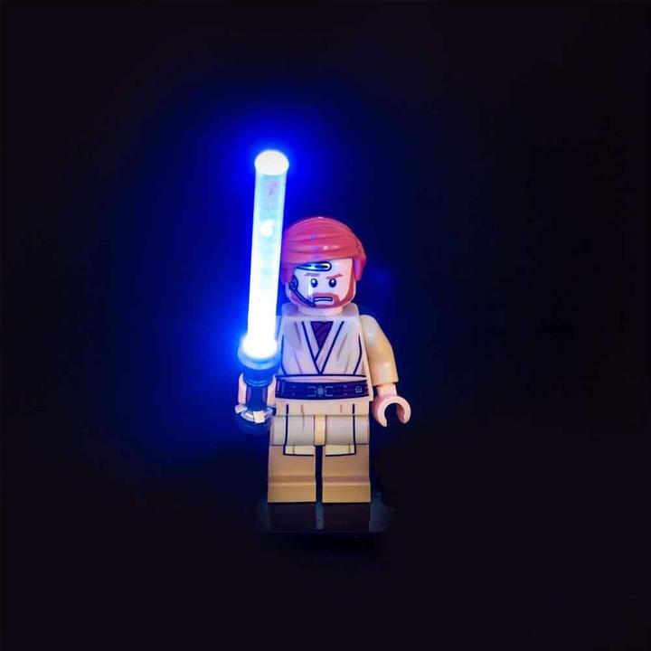 Produktbild Light my bricks LED Beleuchtung für LEGO® Start Wars Lichtschwert - Blau (5 cm Kabel)