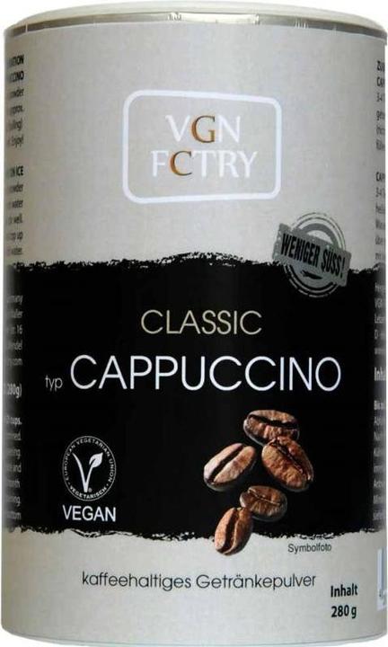 Image du produit Vgn Fctry Cappuccino instantané Classic MOINS DOUX! (280 g)