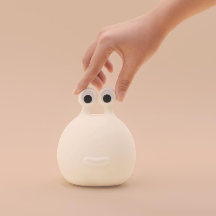 Actual product image Muid Slug Night Lamp