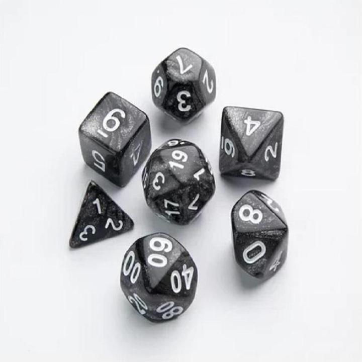 Actual product image Gamegenic Set de 7 Dés Jdr - Galaxy Series : Moon
