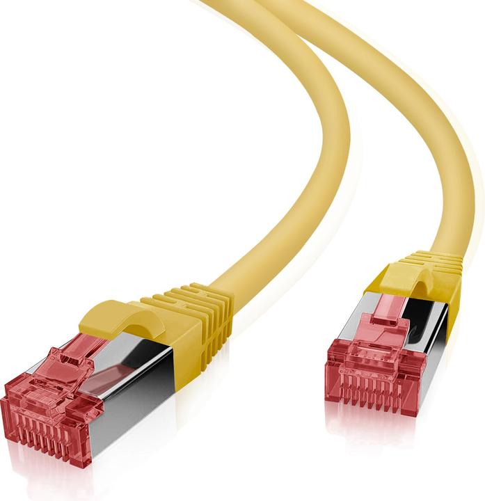 Actual product image Helos Herweck patch cable (S/FTP, CAT6, 10 m)