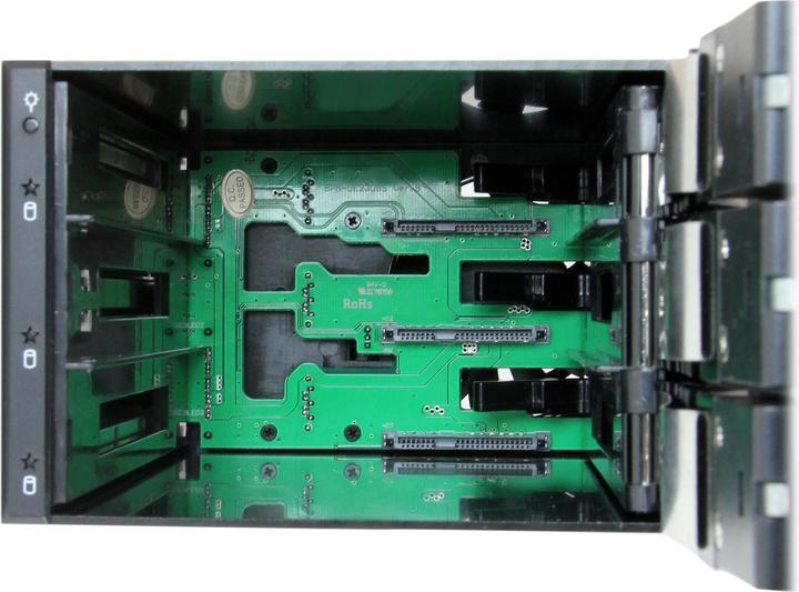 Produktbild StarTech 3-fach 3,5 Zoll trägerloser SATA Festplatten Aluminium Wechselrahmen Backplane