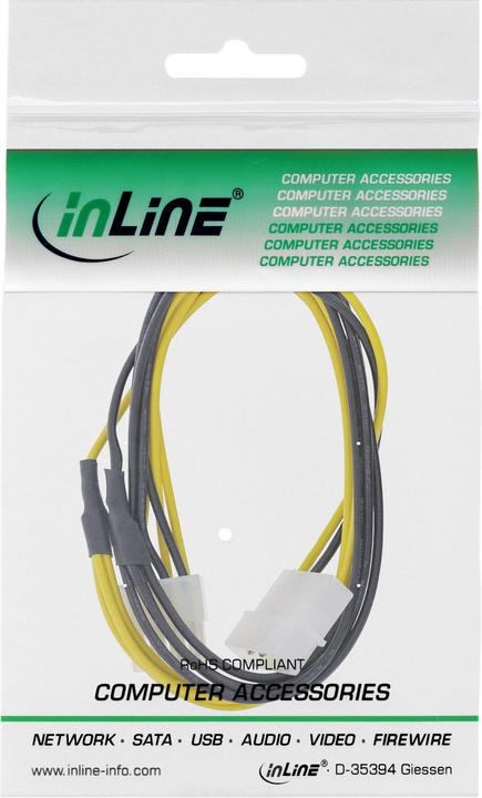 Actual product image InLine power adapter