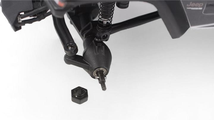 Actual product image Rc4Wd Wheel driver 7 mm hexagon for SCX24