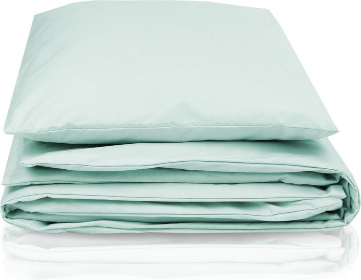 Immagine prodotto Julius Zöllner Biancheria da letto per bambini Aqua Mint 100 x 135 cm + 40 x 60 cm