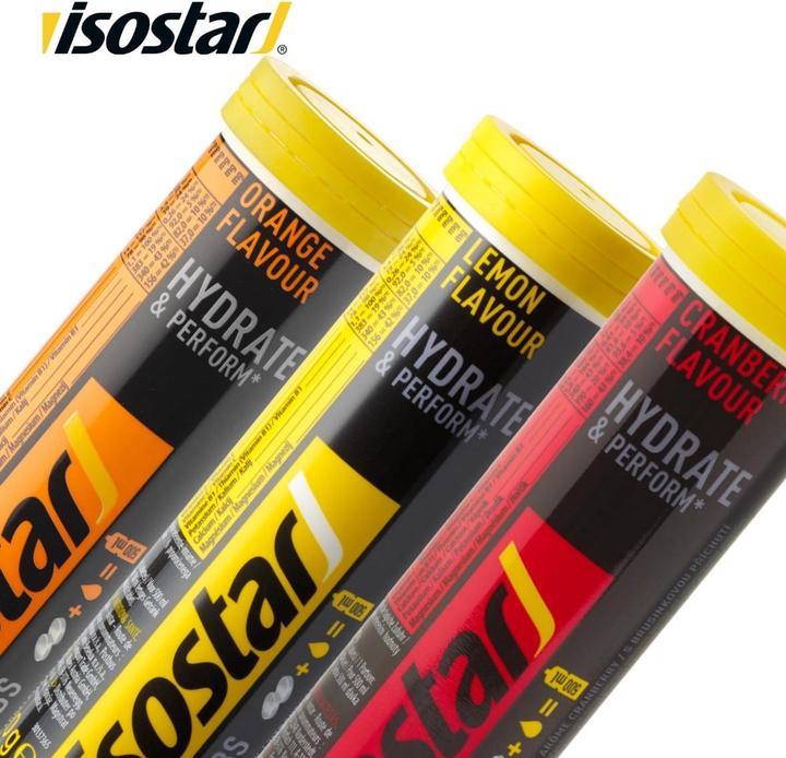 Actual product image Isostar Power Tabs (Orange, 10 pcs., 120 g)