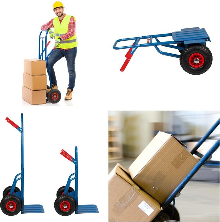Image du produit Velleman Diable Pliable Max. Charge De Porte (150 kg)