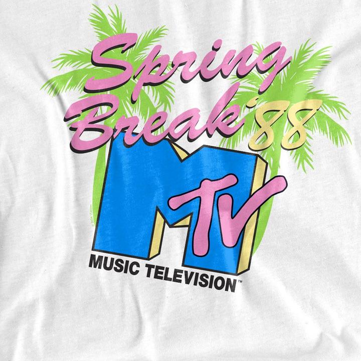 Immagine prodotto MTV Spring Break Maglietta Palme al Neon Adulto Unisex (XL)