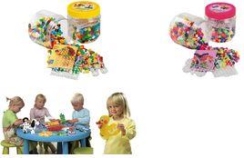 Actual product image Hama Perlen Strijkkralenset Maxi in Pot, 400st.