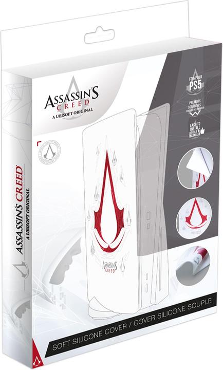 Freaks and Geeks Assassin's Creed - Façades pour PS5 Disque - Blanche - Modèle Emblème (PS5)
