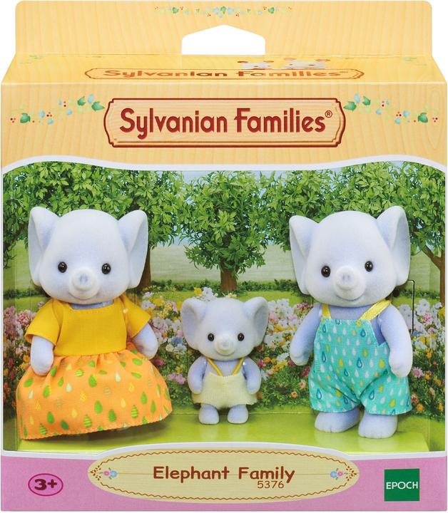 Actual product image Sylvanian Families Elephants family