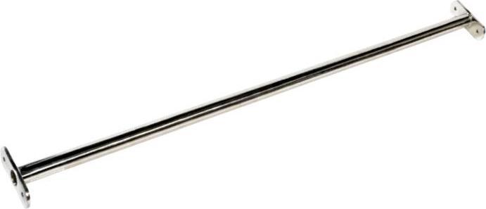 H2i Reckstange, 125cm, Edelstahl