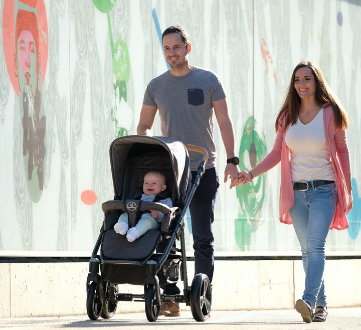 Actual product image Naturkind Lux Evo pushchair with HB Tulum