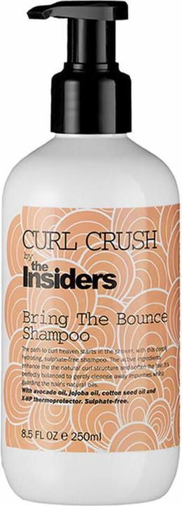 Produktbild The Insiders Bring The Bounce Curl Shampoo Beruhigend und feuchtigkeitsspendend 250ml (250 ml, Flüssiges Shampoo)