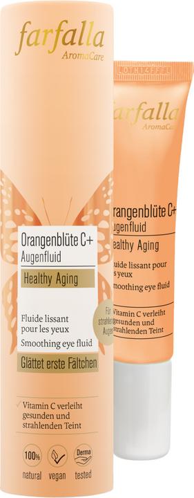 Produktbild Farfalla Orangenblüte C+ Augenfluid (15ml) (Fluid, 15 ml, Tag + Nacht)