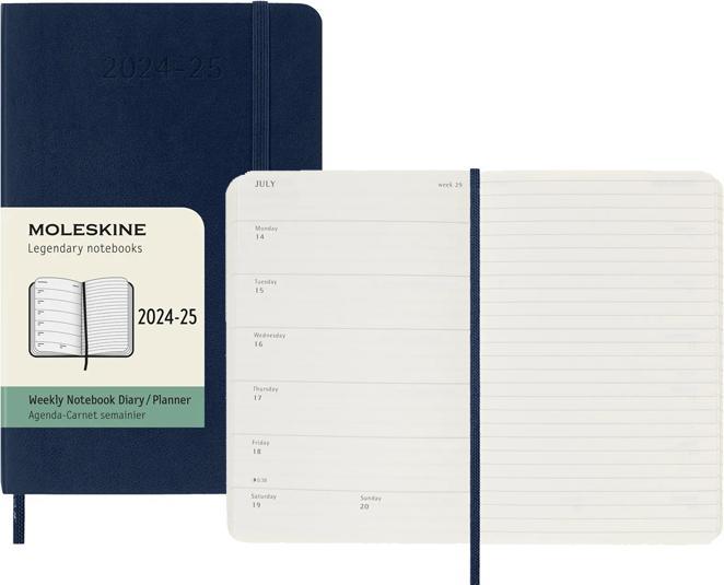 Produktbild Moleskine Notizkalender (A6, Pocket, Englisch)