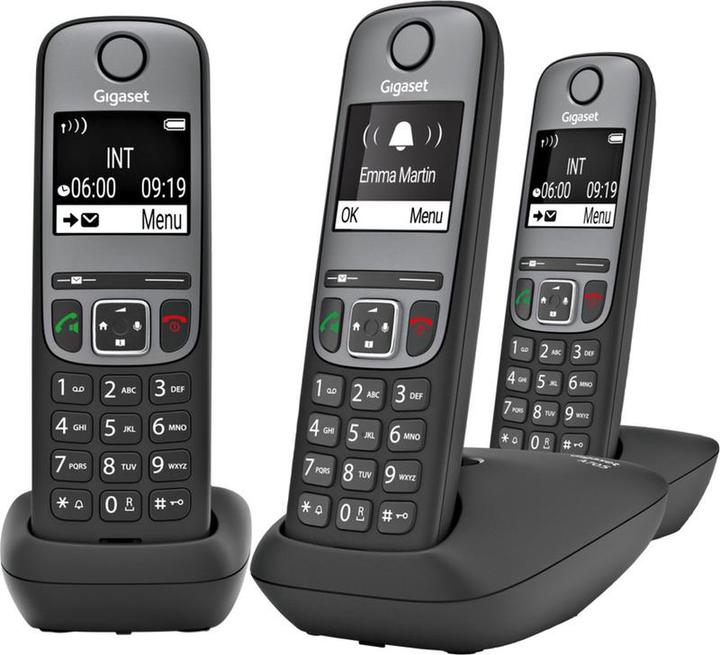 Gigaset A705 TRIO ZWART