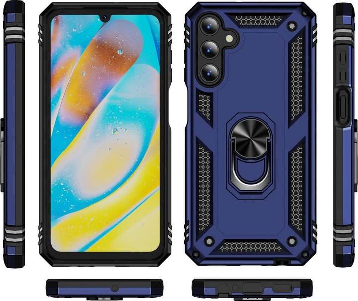 Immagine prodotto Cover-Discount Galaxy A15 - Custodia Armor con kickstand blu (Samsung Galaxy A15)