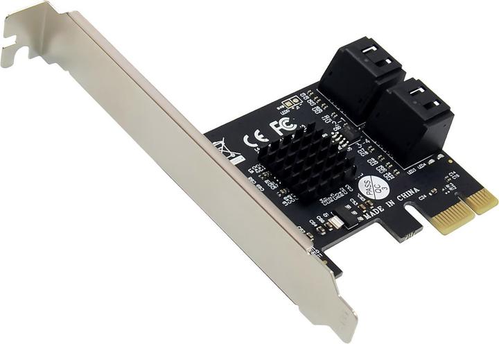 Produktbild InLine Schnittstellenkarte, 4x SATA 6Gb/s, mit 4x SATA, PCIe 2.0 (PCI-Express)