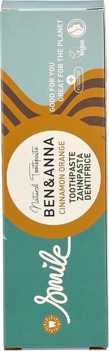 Actual product image Ben & Anna BEN&ANNA Natural Toothpaste naturalna pasta do zębów Pomarańcza z Cynamonem 75ml (75 ml)