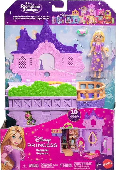 Immagine prodotto Disney Princess Disney Prinzessin Kleine Puppen Rapunzel Stacking Castle