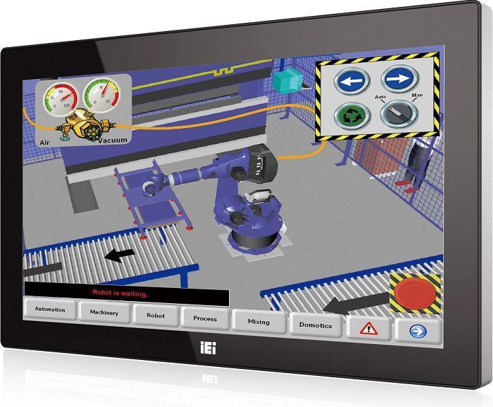 Produktbild Moxa 19" TFT PANEL PC 1366x768, PCA