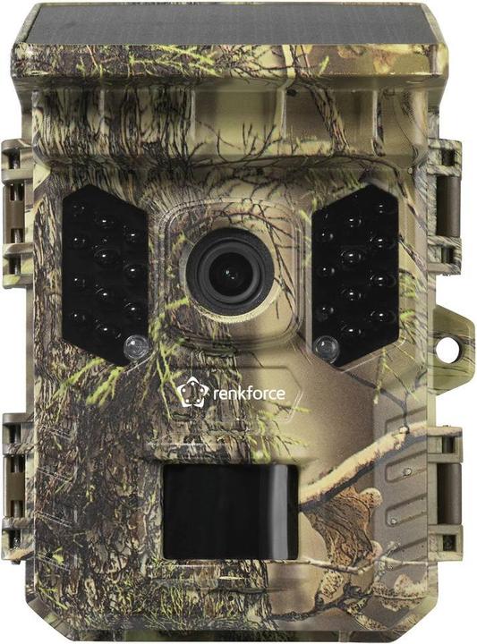 Immagine prodotto Renkforce RF-HC-800 Wildkamera 32 Megapixel WLAN, inkl. Solarladegerät mit Li-Io