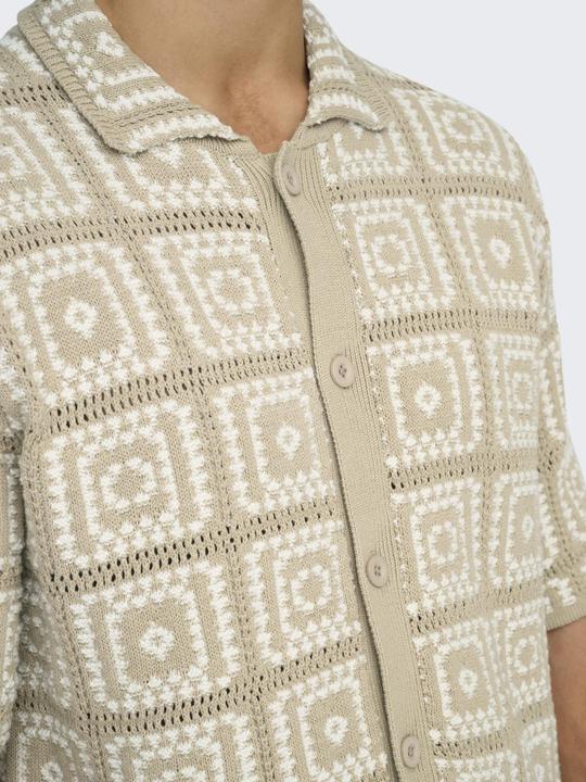 Immagine prodotto Only & Sons ONSBART Gestricktes Polo-Hemd Polo (L)