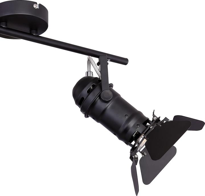 Actual product image Globo Spotlight Egon black 2xGU10 (GU10)