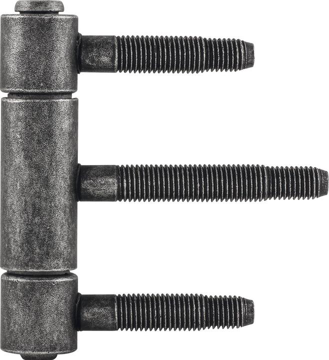 Halcö Steckband 3-teilig ø 20mm,Höhe 92mm,Stahl schwarz