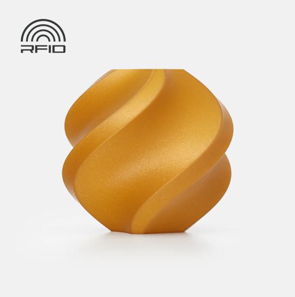 Produktbild Bambu Lab - PLA Sparkle - Classic Gold Sparkle - 1.75mm (PLA, 1.75 mm, Gold)