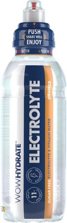 Produktbild Wow Hydrate Electrolyte Water (12 x 500ml) (Orange, 12 x)